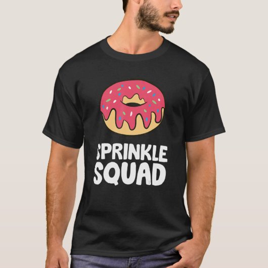 T-shirt Équipe de gâteau Sprinkle Squad (Devant)