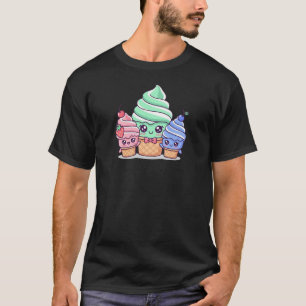 T-shirt Équipe de glace Kawaii – Des vibes mignonnes et su