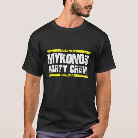 T-shirt Équipe de Grèce de Mykonos (Devant)