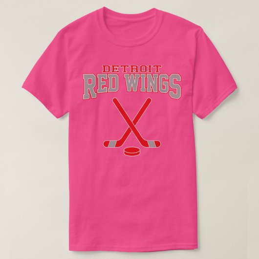 T-shirt Équipe de hockey des Red Wings (Design devant)