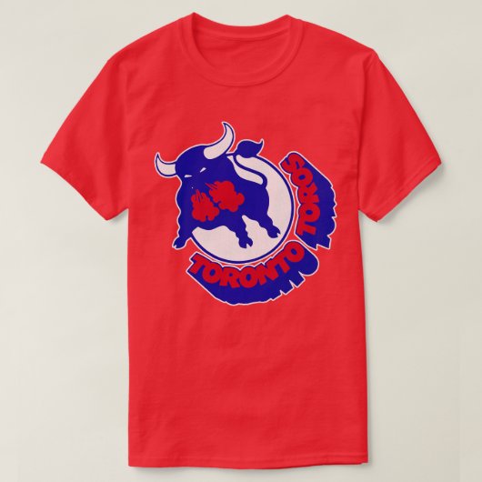 T-shirt Équipe de hockey Toronto Toros 1 défaite (Design devant)