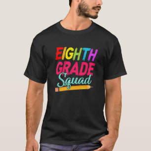 T-shirt Équipe De Huitième Année Premier Jour De L'École R