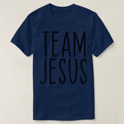 T-shirt Équipe de Jésus-Christ (Design devant)