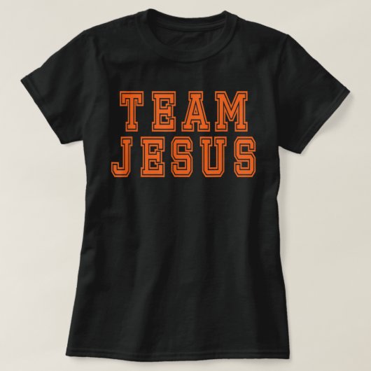 T-shirt Équipe de Jésus-Christ (Design devant)