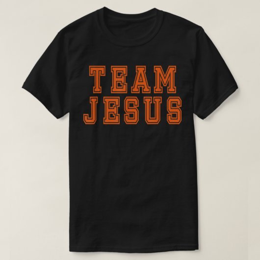 T-shirt Équipe de Jésus-Christ (Design devant)