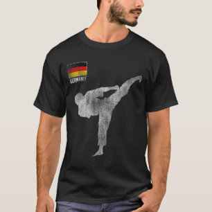 T-shirt Équipe de karaté arts martiaux Mma coup de pied Al