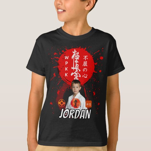 T-shirt Équipe de karaté Kyokushin (Devant)