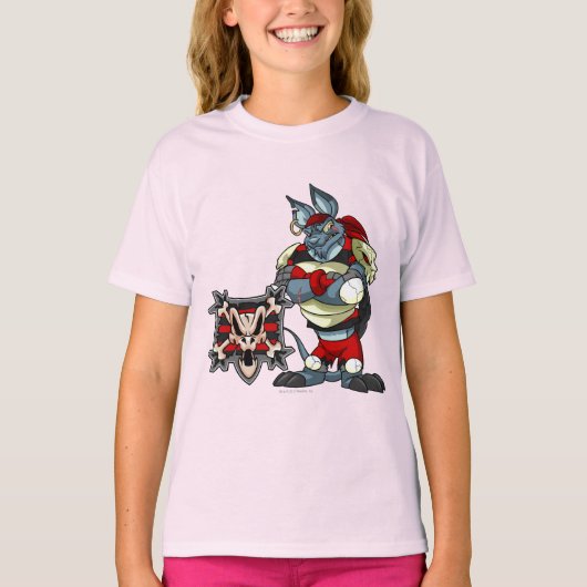 T-shirt Équipe de Krawk Island Capitaine 1 (Devant)