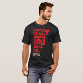 T-shirt Équipe de la Ligue majeure 1 (Devant entier)