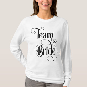 T-shirt Équipe de la mariée
