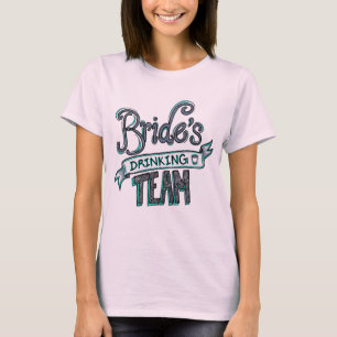 T-shirt Équipe de la mariée