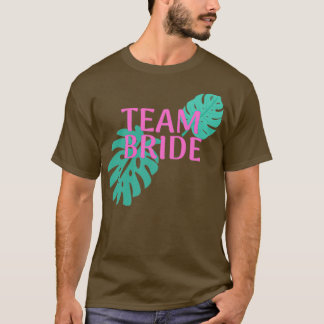 T-shirt Équipe de la mariée Cortège de mariage