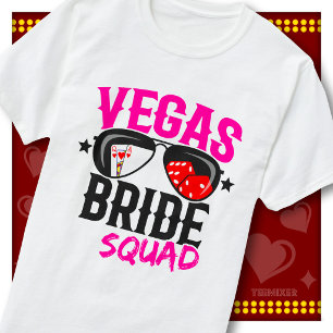 T-shirt Équipe de la mariée de Vegas Casino Cute Enterreme