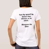 T-shirt Équipe de la parole (Dos)