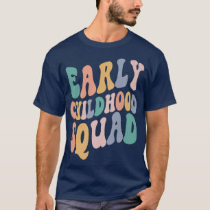 T-shirt Équipe de la petite enfance, 1er jour de l'école C