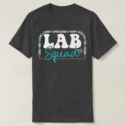 T-shirt équipe de laboratoire Équipe de laboratoire Médica (Design devant)