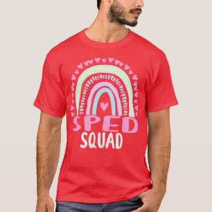 T-shirt Équipe de l'éducation spéciale SPED Correspondance
