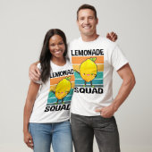 T-shirt Équipe De Lemonade Pour Stand Boss Jus De Citron É (Unisexe)