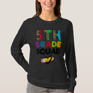 T-shirt Équipe de léopards de 5e année Enseignants de cinq