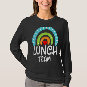 T-shirt Équipe de l'équipe de déjeuner équipe équipe de ju