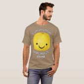 T-shirt Équipe de limonade d'été (Devant entier)