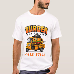 T-shirt 🍔 Équipe de livraison du personnel du restaurant