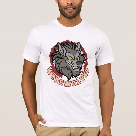 T-shirt Équipe de loup-garou (Devant)