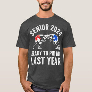 T-shirt Équipe de lutte senior 2024 Funny Class 2024 Wrest