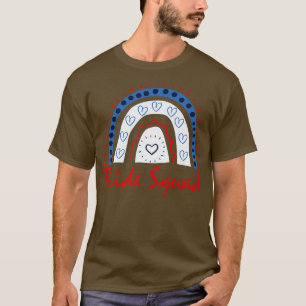 T-shirt Équipe de mariée amusante Équipage de fête de bach