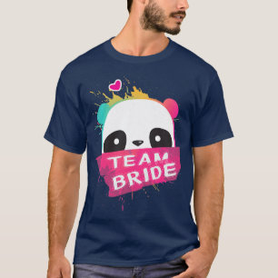T-shirt Équipe de mariée féminine - Enterrement de vie de
