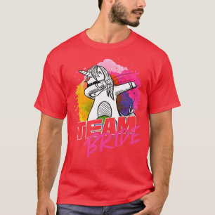 T-shirt Équipe de mariée féminine - Enterrement de vie de