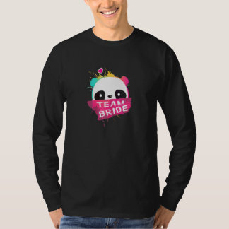 T-shirt Équipe de mariée féminine Femme Enterrement de vi