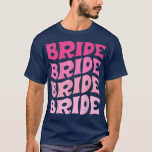 T-shirt Équipe de mariée je fais Crew Rétro Enterrement de