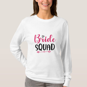 T-shirt Équipe de mariée mariage