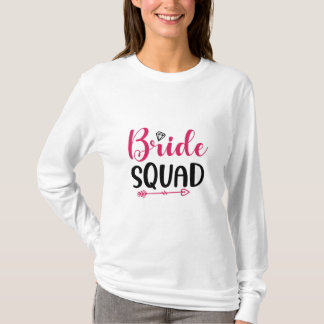 T-shirt Équipe de mariée mariage