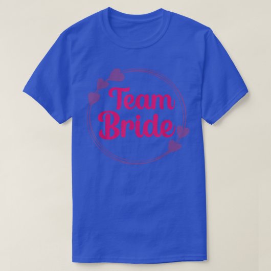 T-shirt Équipe de mariée Squad Team Bride Enterrement de v (Design devant)