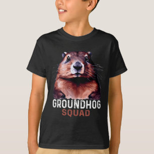 T-shirt Équipe de marmottes vintage amusante amoureux de m