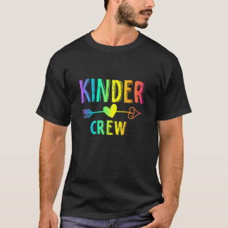 T-shirt Équipe de maternelle Kinder Crew Professeur d'équi