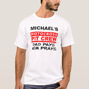 T-Shirt Équipe de Mécaniciens Parental pour Moto C