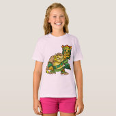 T-shirt Équipe de Mystery Island Capitaine 1 (Devant entier)