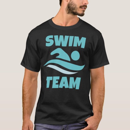 T-shirt équipe de natation (Devant)