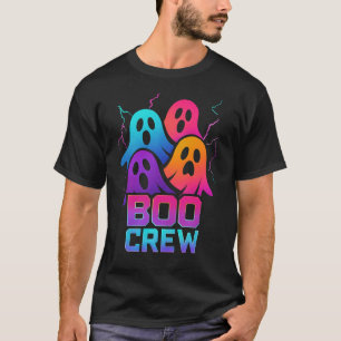 T-shirt Équipe de Neon Boo Enfants Halloween