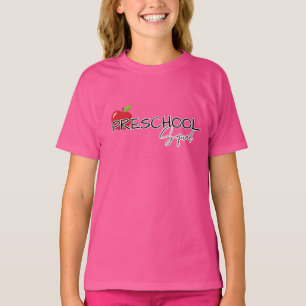 T-shirt Équipe de niveau préscolaire enseignant écoliers