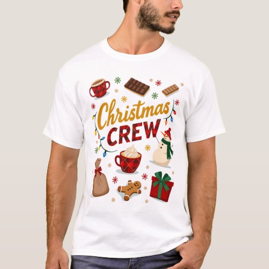 T-shirt Équipe de Noël (2) (Devant)