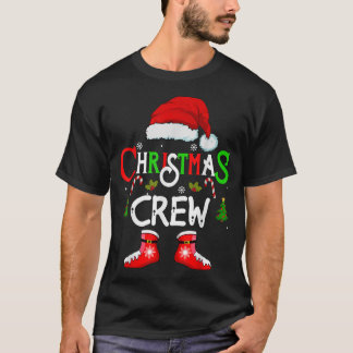 T-shirt Equipe de Noël amusante Xmas Squad père Noël Famil