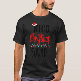 T-shirt Équipe de Noël des infirmières correspondantes des