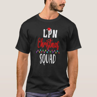 T-shirt Équipe de Noël des infirmières, tenue de travail d