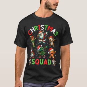 T-shirt Équipe de Noël Santa Dabbing Elf Famille tenue ass