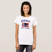 T-shirt Équipe de Norvège (Devant entier)