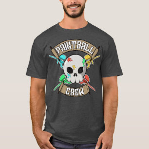 T-shirt Équipe de Paintball Jolly pirate